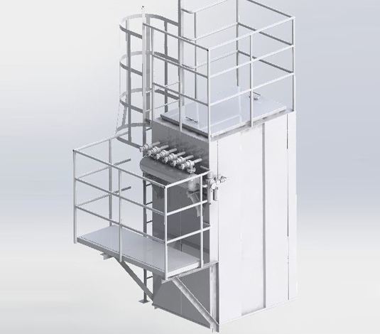 山東淄博旋風(fēng)除塵器、螺旋輸送機(jī)發(fā)貨
