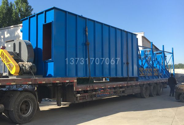 山東梁山掛車(chē)廠(chǎng)定購(gòu)的噴砂房布袋除塵器已發(fā)貨