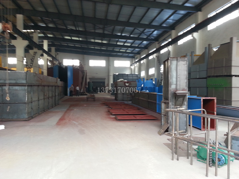 公司除塵器整機(jī)車間加工能力強 為您保駕護(hù)航