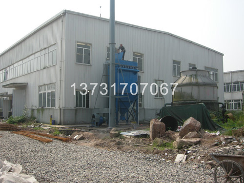 天津新型建材廠(chǎng)砂光機(jī)除塵器安裝完畢