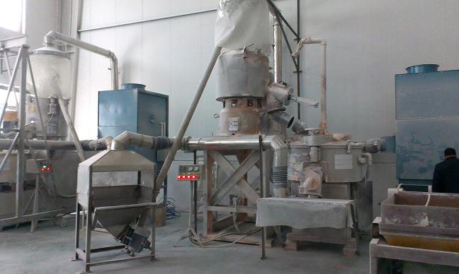 河北雄縣PVC混料機(jī)、擠出機(jī)除塵系統(tǒng)除塵器已交付使用