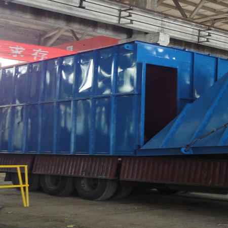 有機(jī)肥廠造粒、風(fēng)選、包裝工序DMC-120除塵器已發(fā)貨